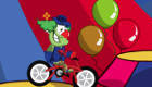 free : Crazy Clown on a Bike