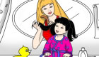 Coloring in the Bath