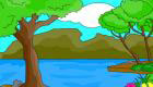 Girls Games: Coloring Landscapes