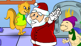 decoration : Santa’s Christmas Animal Party - 7