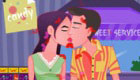Candy Store Kissing