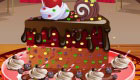 cooking : Decorating Chocolate Cake 