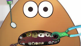 Pou Dentist Game