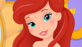 Baby Ariel in the Bath
