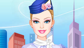Stewardess Barbie
