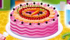 Girls Games: Fruit cake decorating
