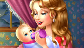 Baby Bottle Feeding