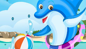 Girls Games: Dress Up a Cute Dolphin