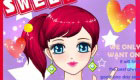 make up : Magazine Model Makeover
