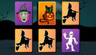 free : Halloween Pairs Game