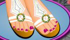 make up : French Pedicure Game
