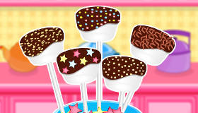 Chocolate Dipped Marshmallows