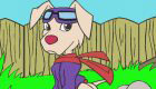free : Puppy Coloring In