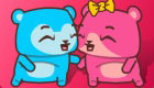 Girls Games: Teddy Bear Kiss Game