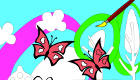 Color the Butterflies