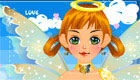 make up : Girls butterfly dress up