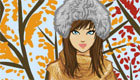 Girls Games: Dress up autumn