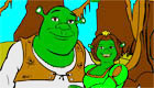 Girls Games: Colouring Game of Shrek 2