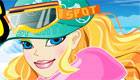 Girls Games: A pretty Girl going Skiing