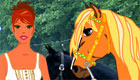 dress up : Dressing up a Girl and her Horse! - 4