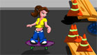 Girls Games: Skateboard on the streets!