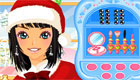 Girls Games: A Christmas Game for a Super Model