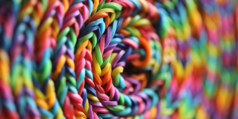 The Best Ideas for Rainbow Gumdrop Loom Bands - Fun Stuff 