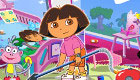 Cleaning with Dora the Explorer