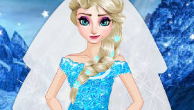 elsa wedding dress game