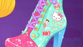 Hello Kitty Shoe Design
