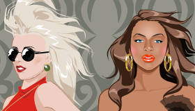 Makeover Lady Gaga and Beyonce