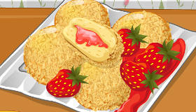 Strawberry Cheesecake Donuts 